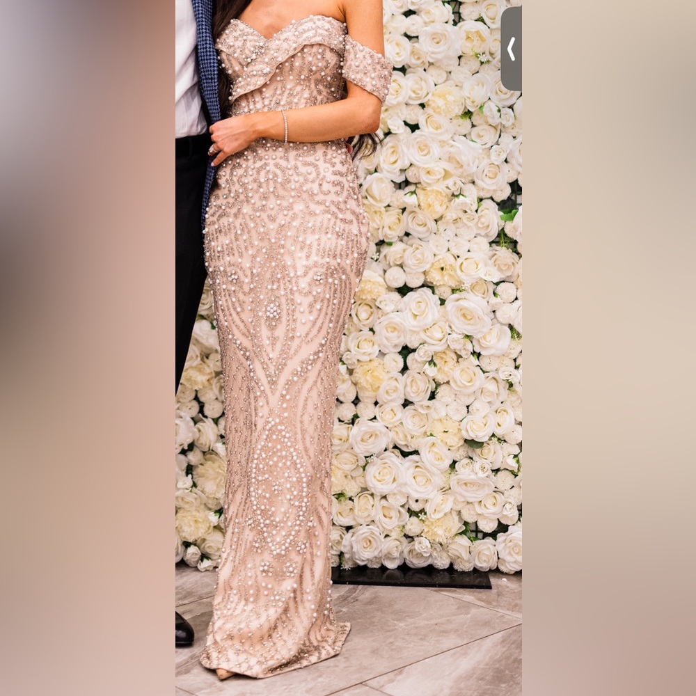 Kosovo custom engagement gown